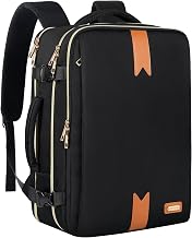 Travel Backpack for Women Men, 17.3"x13.4"x7.9" Carry on Backpack TSA Flight Approved Water-resistant Traveling Backpacks with Laptop Compartment Fits 15.6 Inch Laptop Casual daypack College