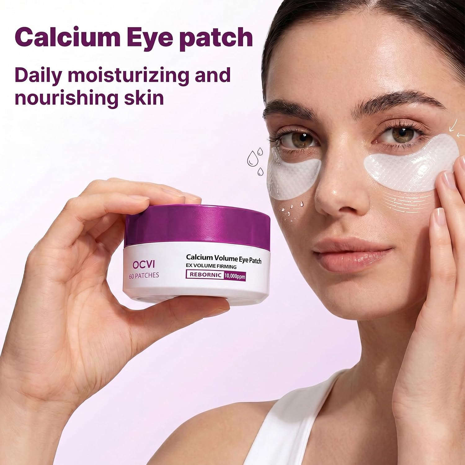 Calcium Daily Skincare Bundle with Calcium Volume Multi Balm Stick, Serum, Cream & Eye Patches for Hydrating, Firming,Smoothing,Pore Skin Care & Collagen Boost A Complete Skincare Routine