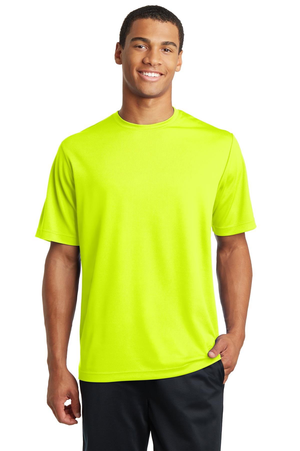 SPORT-TEK PosiCharge Racer MESH TEE F20 Neon Yellow