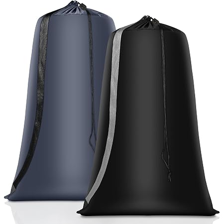 canvas laundry bolsa with grommets