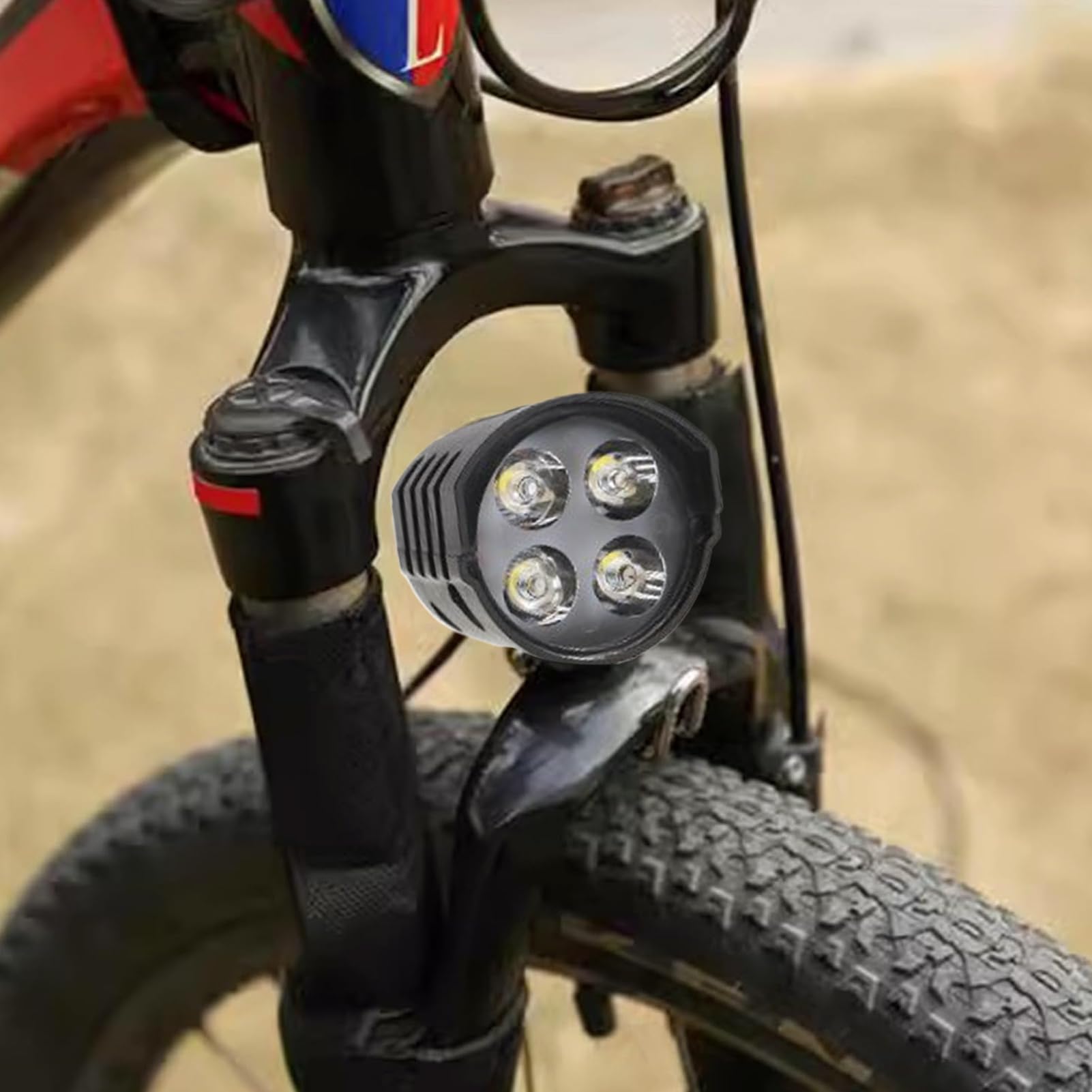Illuminazione anteriore per bicicletta, design con per faro da ciclismo, luce per bicicletta resistente all'acqua, per esterni, spostamenti urbani, sicurezza , monopattini elettrici