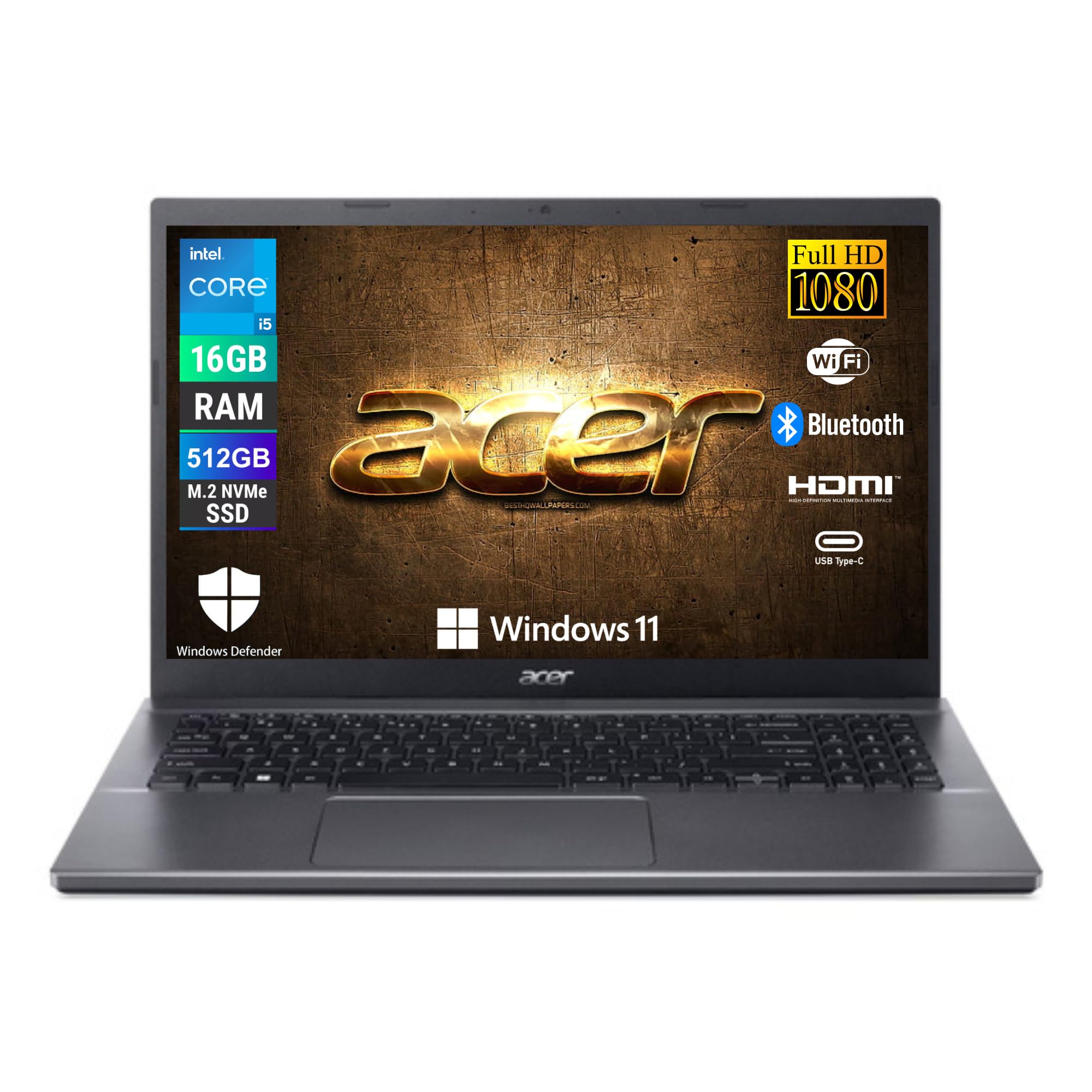 acer Extensa 15, Pc Portatile Intel i5-1235u 10 Core 3.3 Ghz, Ram