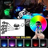 Vista 3 de OFFROADTOWN - Luces LED de roca RGB