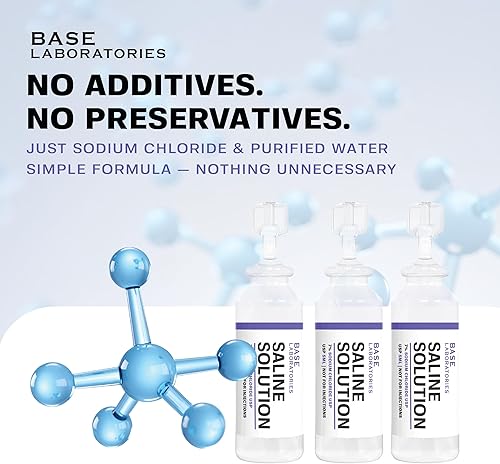 Miniatura 4 de BASE LABORATORIES Solución salina al 7% para máquina nebulizadora Solución salina para inhalación e irrigación nasal Alta concentración del 7% l
