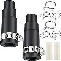 Vista 7 de Dreyoo 1 juego de adaptador de manguera de drenaje para lavavajillas compatible con trituradores de basura Insinkerator, conector de manguera