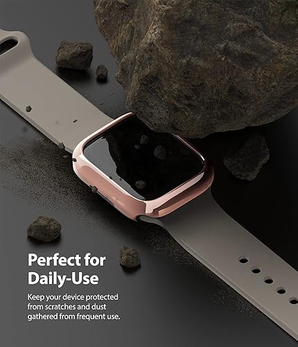 Miniatura 7 de Ringke Funda delgada material antiamarilleopaquete de 2 compatible con Apple Watch Series 8, 7 de 1.772 pulgadas (1.772 in), funda minimalista
