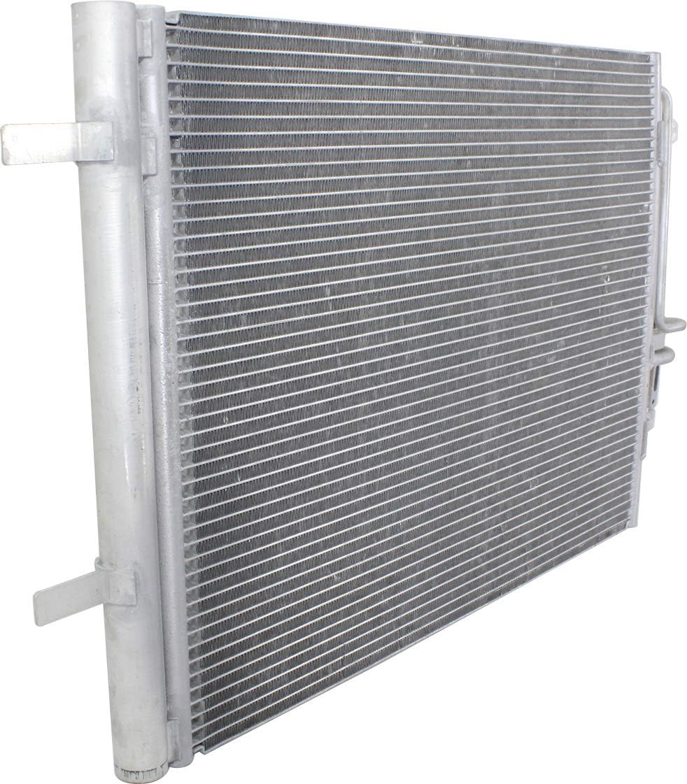 Garage-Pro A/C Condenser with Receiver Drier Compatible with 2010-2015 Volvo XC60, Fits 2008-2016 Volvo XC70, Fits 2012-2018 Land Rover Range Rover Evoque, Fits 2007-2015 Volvo S80