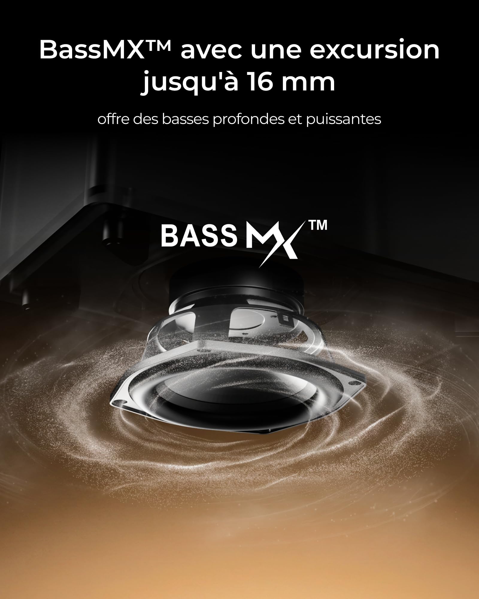 ULTIMEA 5.1 Barre de Son TV avec Dolby Atmos, Caisson de Basses sans Fil | 312W Crête Système Surround pour Home Cinema, HDMI eARC, 2 Enceintes Surround Filaires, Bluetooth 6.0, App, Poseidon M80