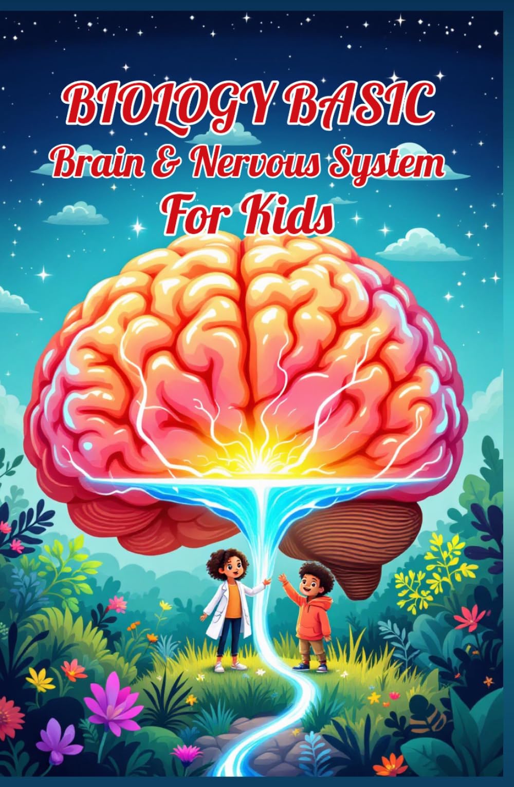 Biology Basic Brain and Nervous System for Kids: A Young Learner's Guide to Neurons, Senses, Memory, Sleep, and How Your Brain Controls Everything (Biology Basic For Kids)