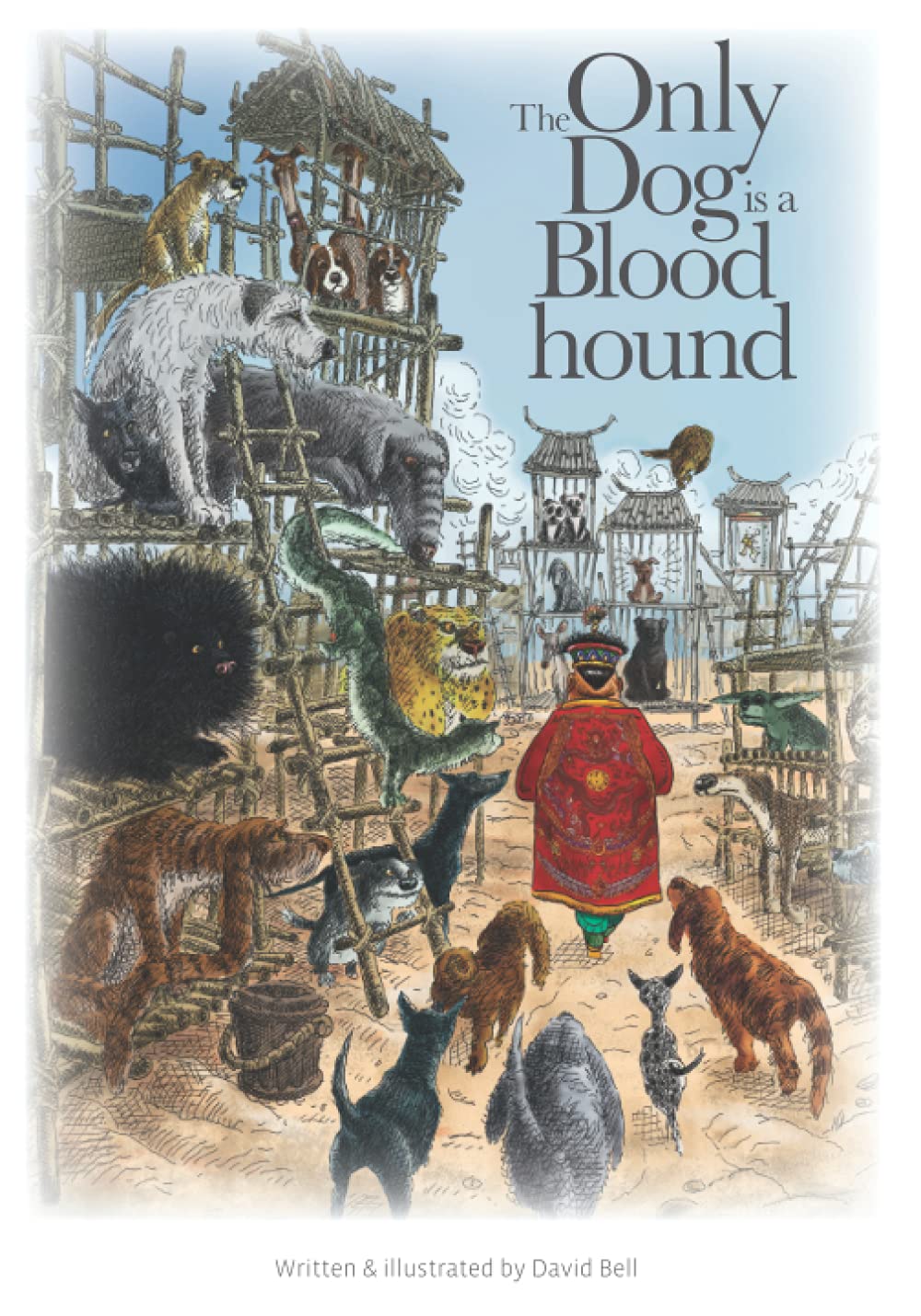 The Only Dog is a Bloodhound