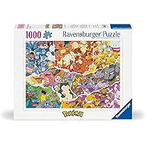 Ravensburger Puzzle 1000 Pezzi, Pokemon – Puzzle Adulti +14 anni, 70 x 50 cm, Puzzle per Adulti Pokemon, Collezione 1000 Pezzi, Idee Regalo Pokémon
