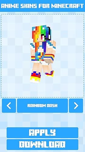 Anime Skins for Minecraft PE - Browse hundreds of the best anime skins and Apply your favorite ones