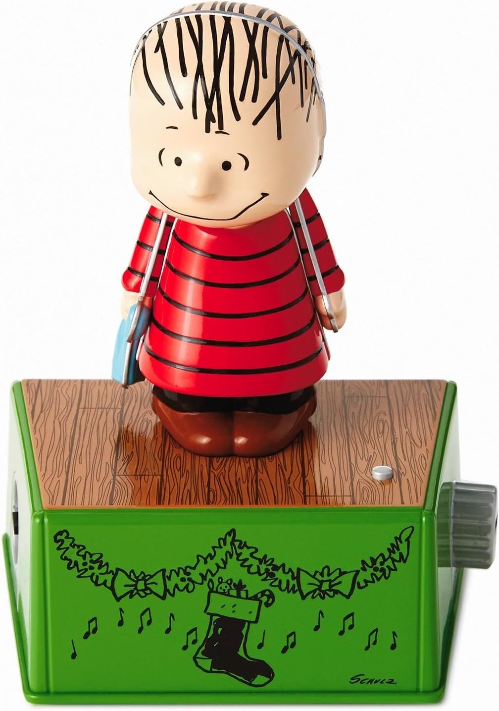 Peanuts Linus Christmas Dance Party Figurine