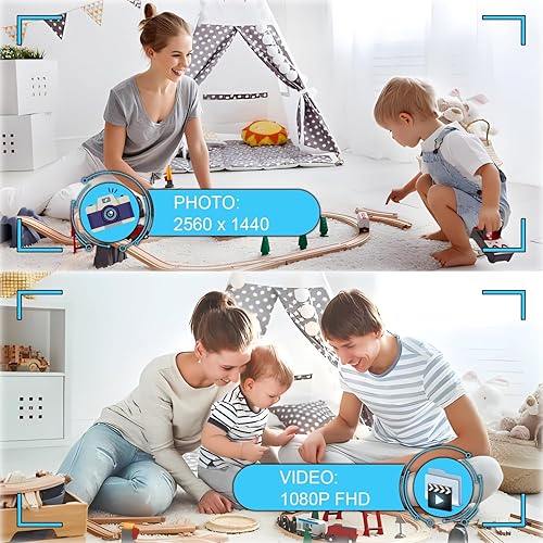 Miniatura 5 de Cámara de video oculta de 64 GB, mini cámara espía portátil de 1080P, grabadora de video oculta para niñera con cámaras de seguridad de detección de