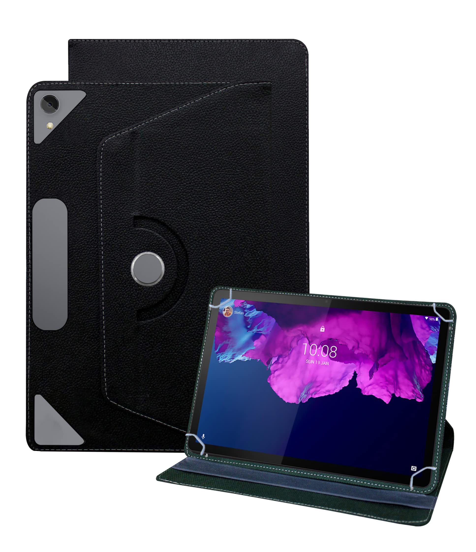 TGK Rotating Cover for Lenovo Tab P11 Cover 11 inch Tablet (Black) Universal 360 Degree Leather Rotary Swivel Stand Case (B09MCTWJW9) Amazon Price History, Amazon Price Tracker