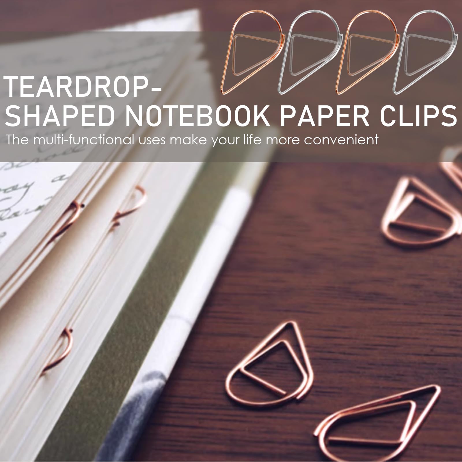 Trombones En Forme De Flamant Rose , 100 Pièces , Trombones Pour Marque Page , Empêchent Le Glissement Pour Les Documents En Papier à La Maison