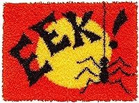 Vista 12 de ZFFLYH Kits de gancho de pestillo para alfombras DIY de bordado sin terminar para niños/adultos con patrón de lienzo impreso, 52X38cm Girasol