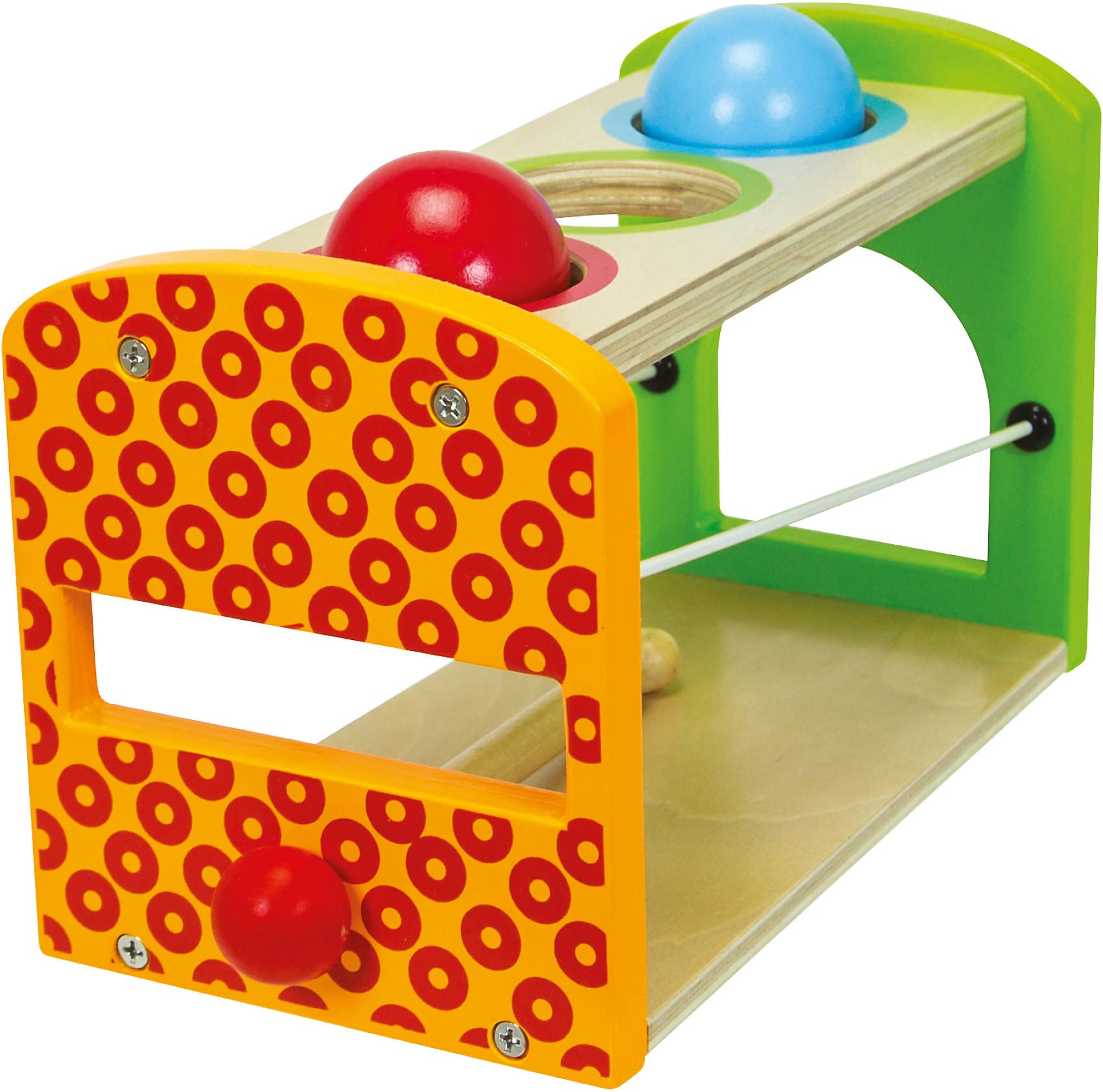 Eichhorn 100002233 Xilofono con Palline, Colori Misti