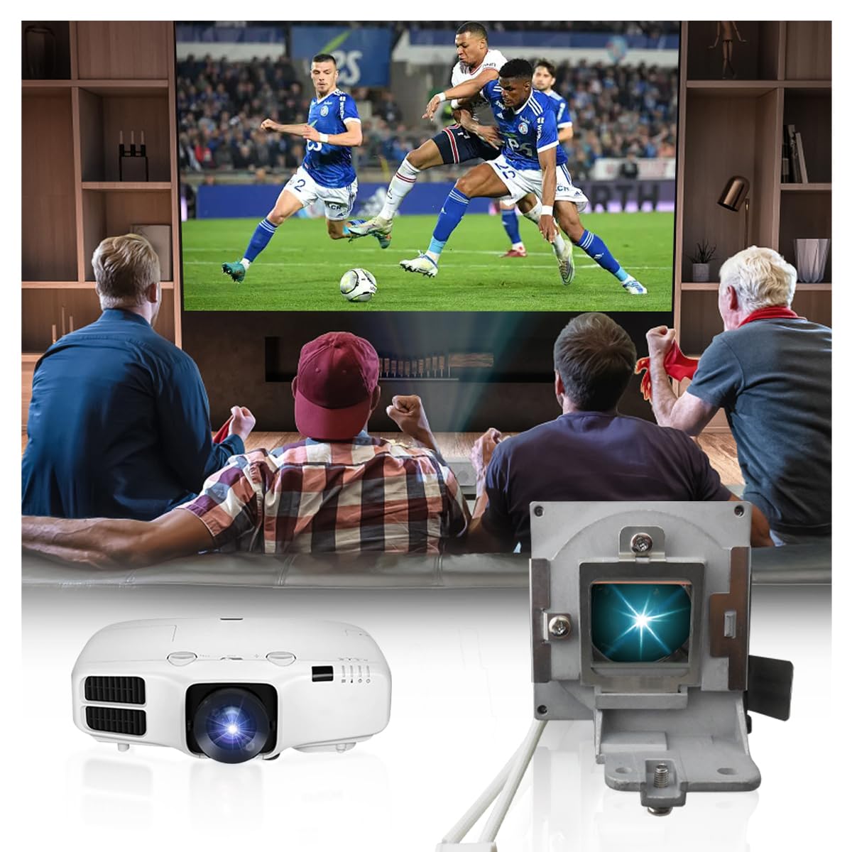 5J.J9R05.001 Lampada proiettore di ricambio con alloggiamento per Benq MS504 MS524 MS524A MW526A MX525 MX525A Videoproiettore