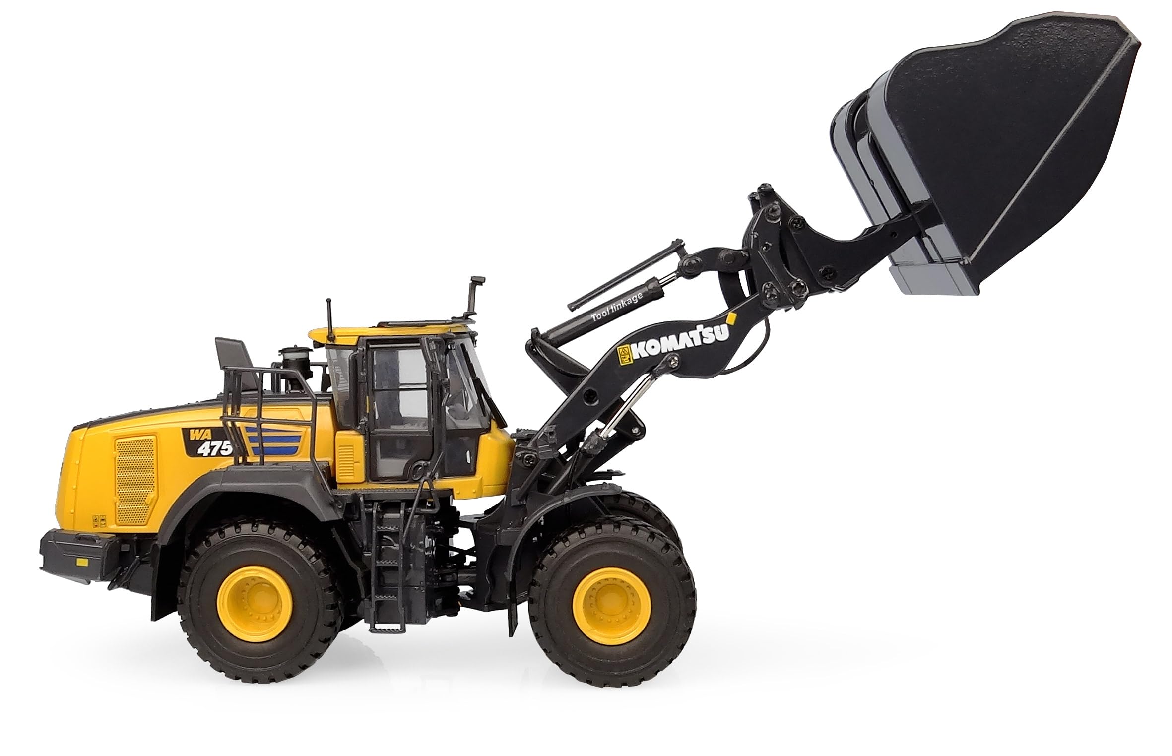 Chargeuse Komatsu WA475-10 avec Godet à déversement Haut