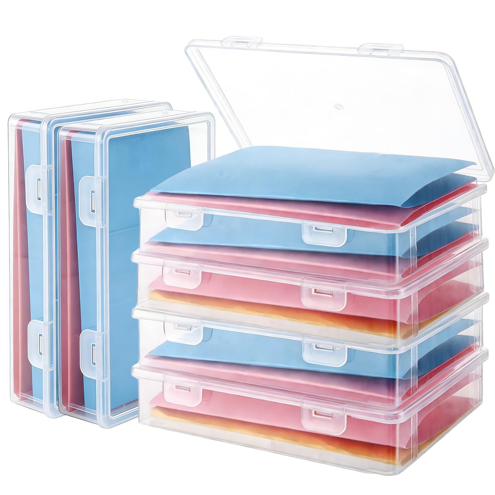 Rangement Documents en PP idéal pour organiser vos notes et fournitures de bureau à la maison