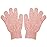 Lessmon 2 Professional Heat Resistant Gloves for Hair Styling Heat Blocking for Curling, Flat Iron and Curling Wand Suitable for Left and Right Hands, Light Pink