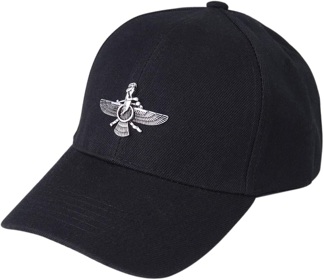 Persian Farvahar Hat Farohar Faravahar Cap Zoroastrian Pahlavi Gift Persia Art