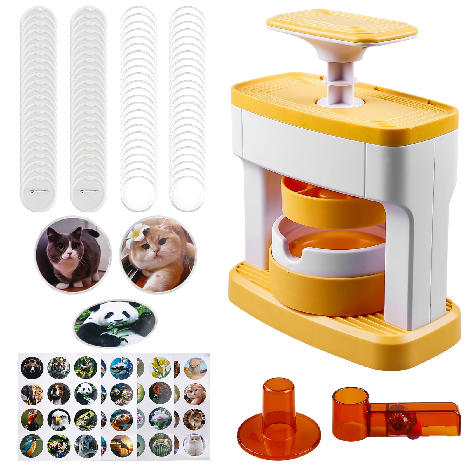 Machine à boutons DIY de 55 mm pour animer vos ateliers créatifs et anniversaires