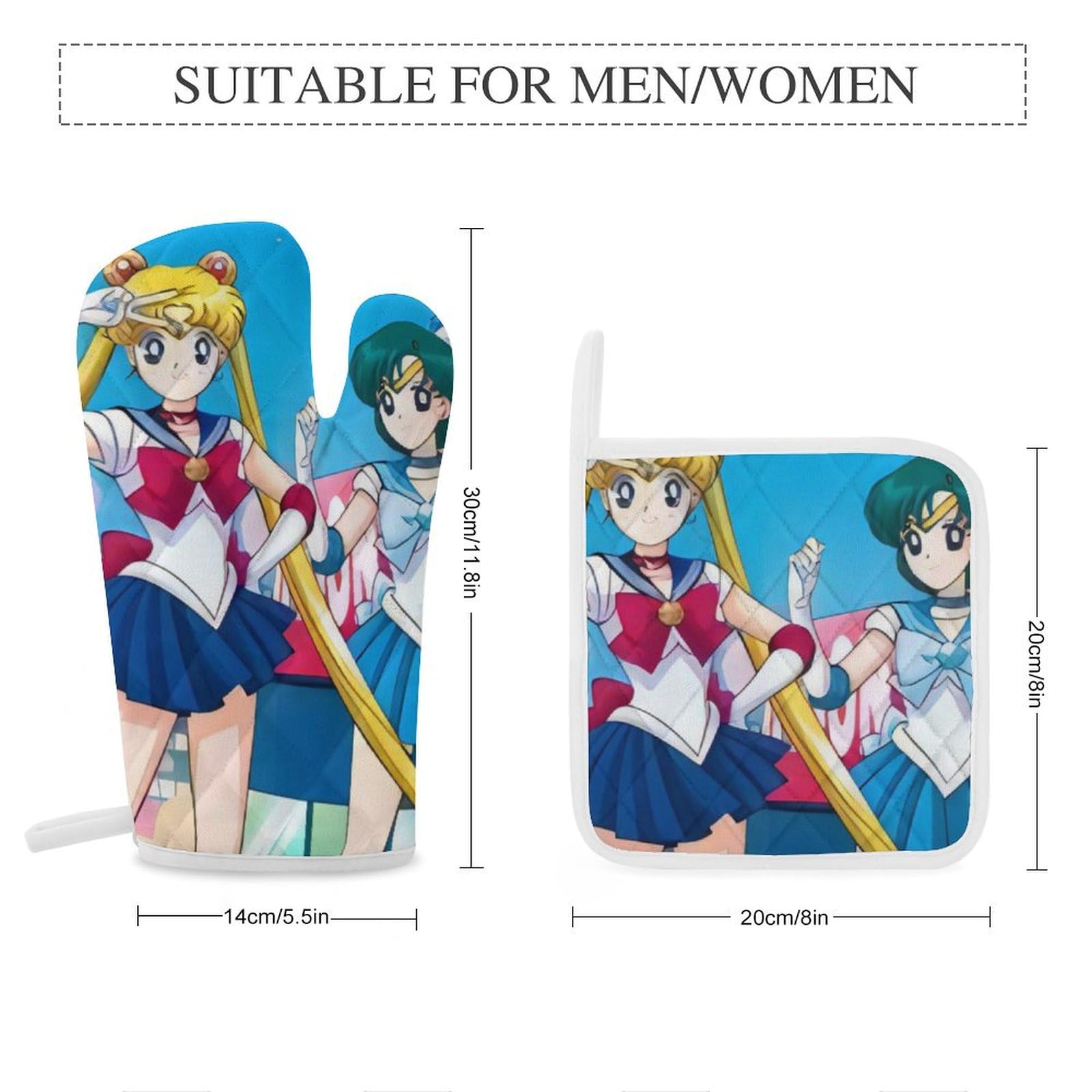 Amazon.co.jp: 美少女戦士セーラームーン (22) 耐熱ミトン 断熱手袋 鍋