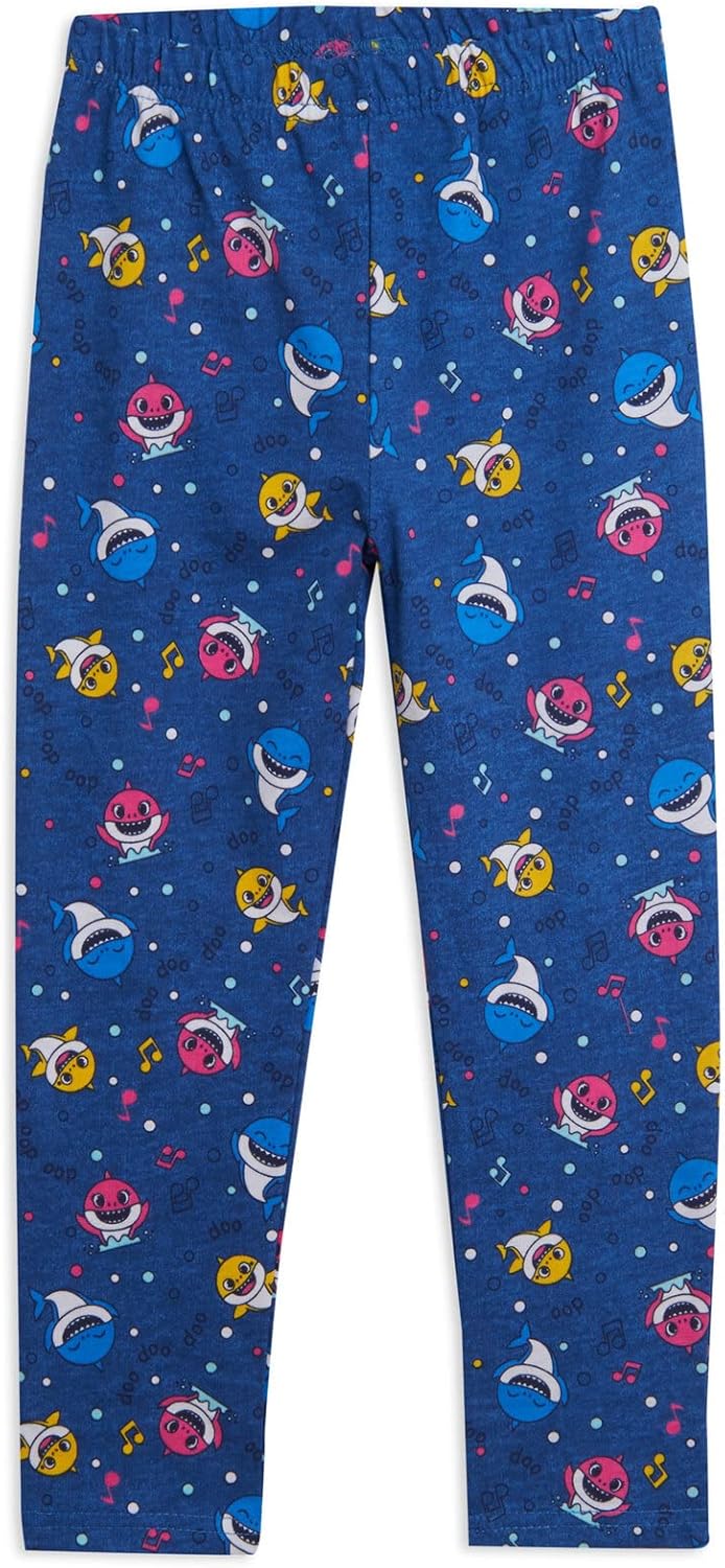 Pinkfong Baby Shark Girls Pullover Cosplay Hoodie Legging Newborn to Little Kid - Image 3