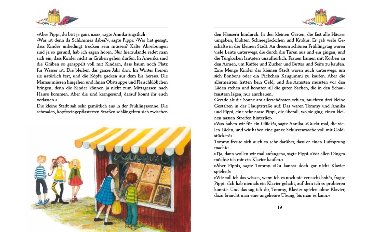 Pippi Langstrumpf geht an Bord (farbig): Neu illustriert von Katrin Engelking: 2