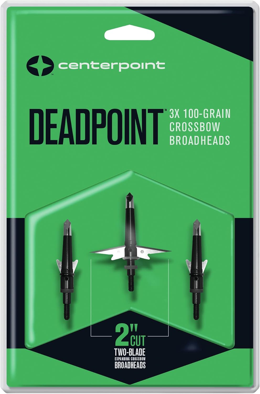 CenterPoint Archery AXCPBH100 DEADPOINT 100-Grain Mechanical Broadhead