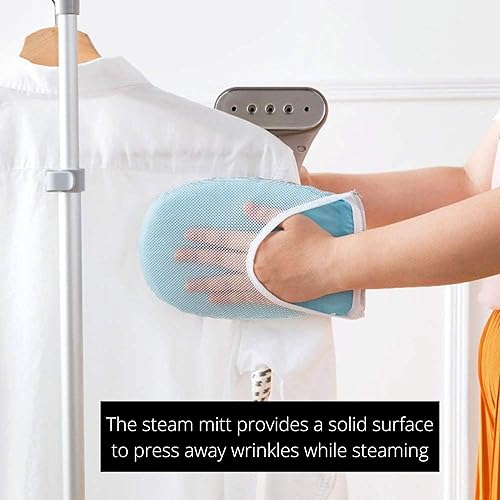 Miniatura 7 de SALAV Vaporizador profesional de ropa con placa de vapor de acero inoxidable y paquete de accesorios