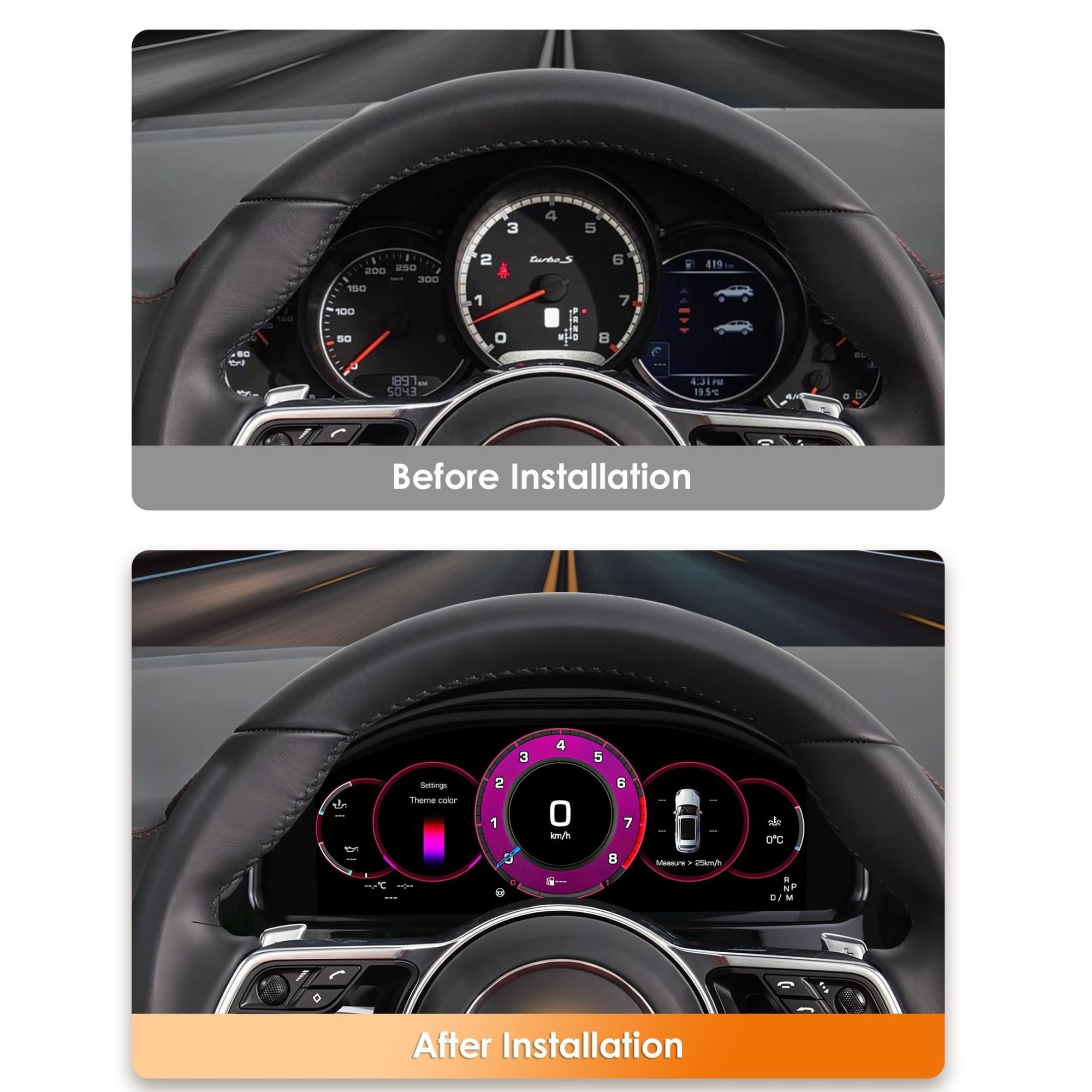 Pantalla para Coche para Cayenne 2011-2017
