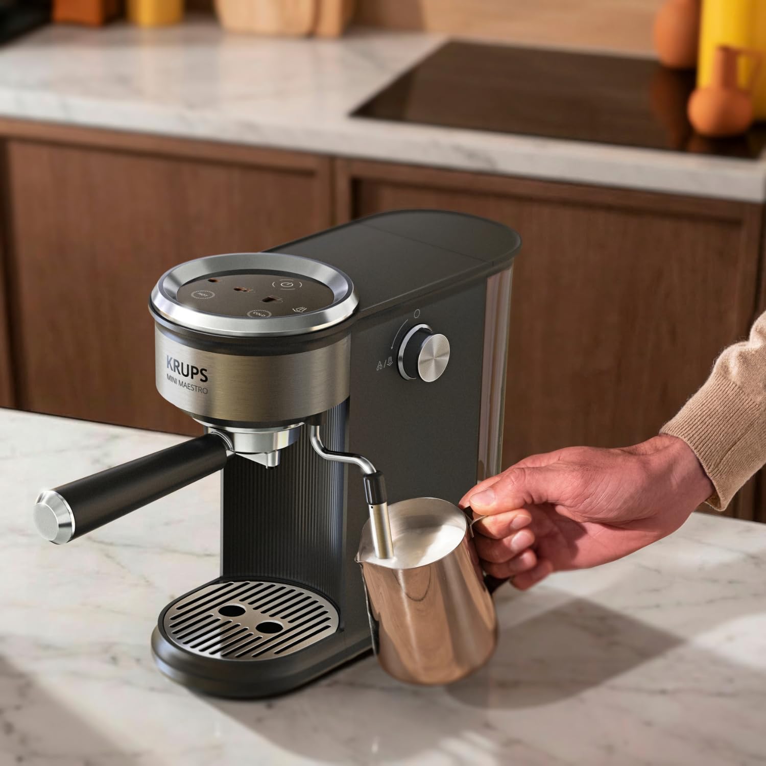 KRUPS Mini Maestro Espresso Machine - Make Espresso & Latte -9