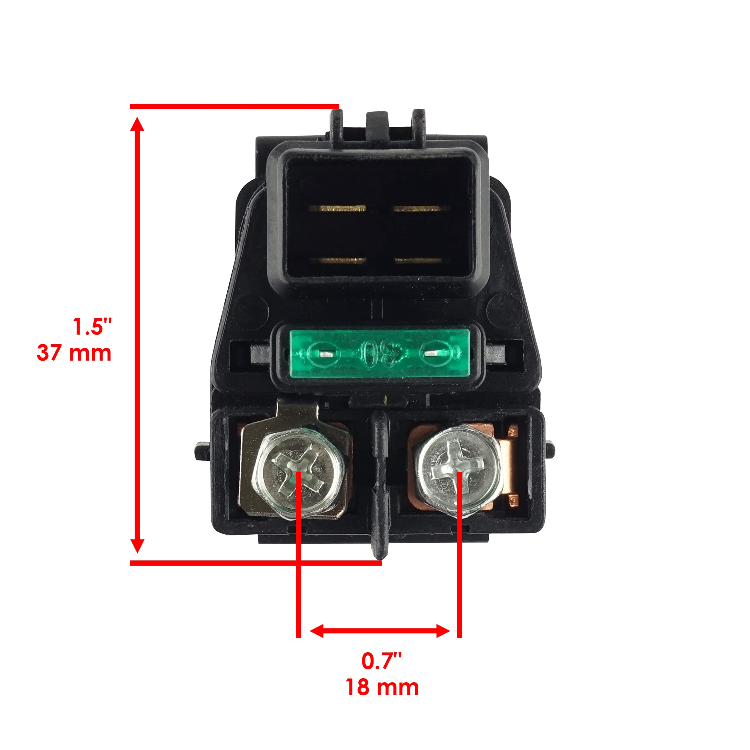 Cnornus Relè Solenoide Di Avviamento - Per Suzuki Bandit 600, Triumph Street Triple, Arctic Cat ATV - Foto 6