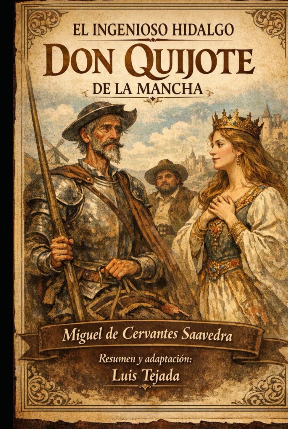 EL INGENIOSO HIDALGO DON QUIJOTE DE LA MANCHA: Miguel de Cervantes Saavedra (Literatura Universal)