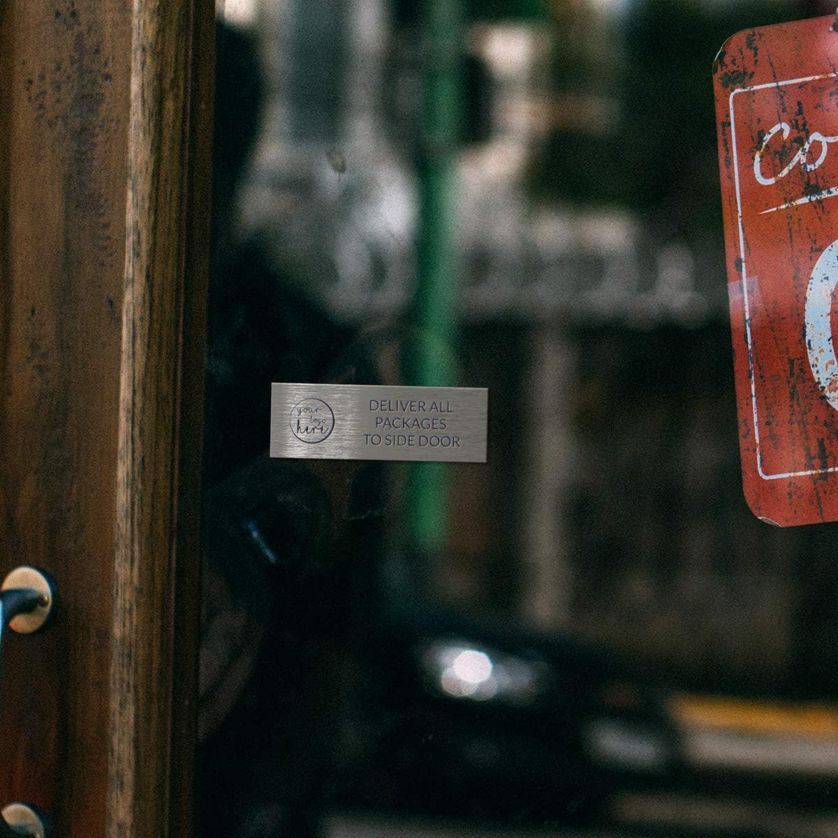 Custom Laser Fused Stainless Steel Tag Offered in A Variety of Sizes. Great for Shadowboxes, Military Awards, Art Labels, Warehouse Labels, Instructions, or as an Asset tag