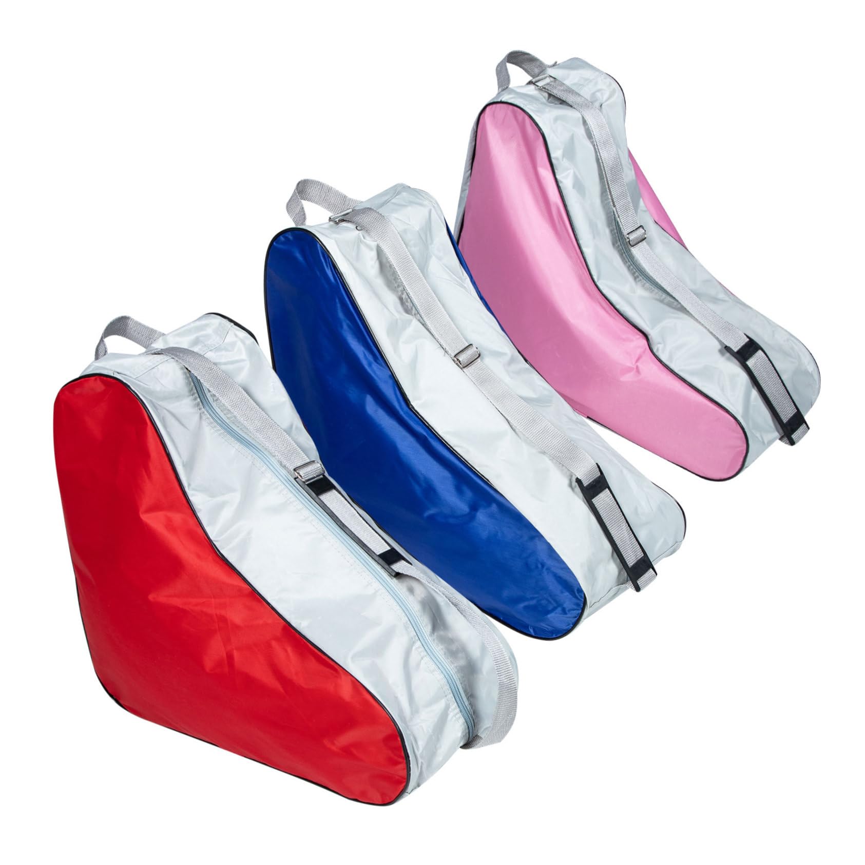 Borsa Porta Pattini Roller 3 Pezzi in Poliestere per Uso Esterno | Pattini da Ghiaccio e Roller Skates, Design Semplice e Look alla Moda, Formato Grande