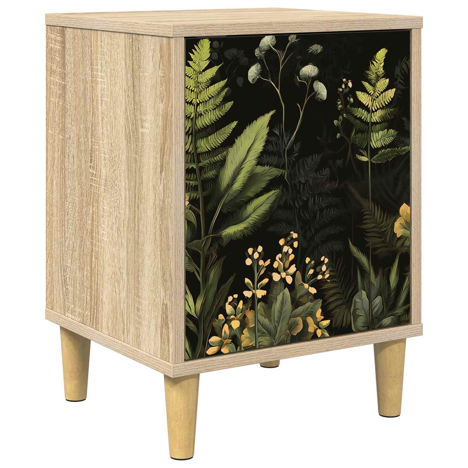 Table de chevet en chêne Sonoma 36 x 33 x 50 cm