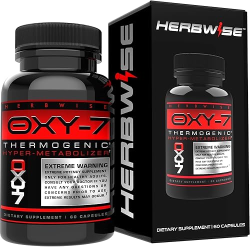 Herbwise Oxy-7 Hipermetabolizador termogénico para quemador de grasa píldora de dieta supresor del apetito píldoras de pérdida de peso para mujeres