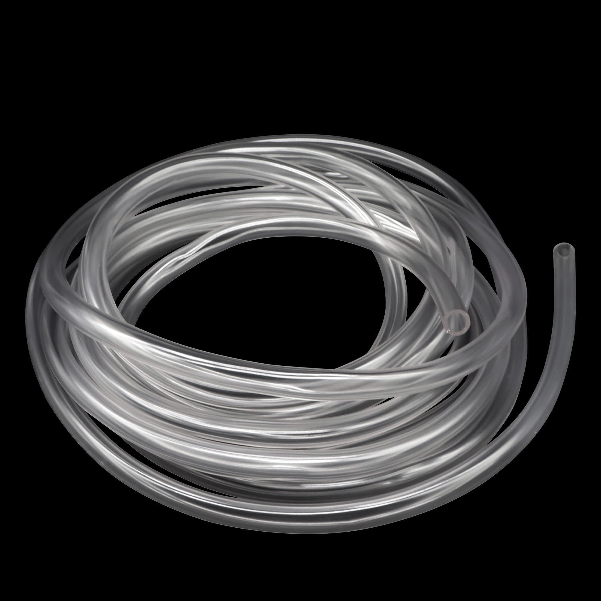 LAVMHAB PVC Tube 10mm ID x 13mm OD 4m(13.1ft) Clear Vinyl Hose PVC Tubing, Lightweight and Flexible Plastic Tubing Water Air Pipe