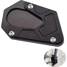 The side stand extension pad, thereby ensuring secure parking and preventing the bike from tipping over.compatible with GSX-S1000F ; Katana ; GSX-S950 ; GSX-S750 ; GSX-S1000 GT ; GSXS Black