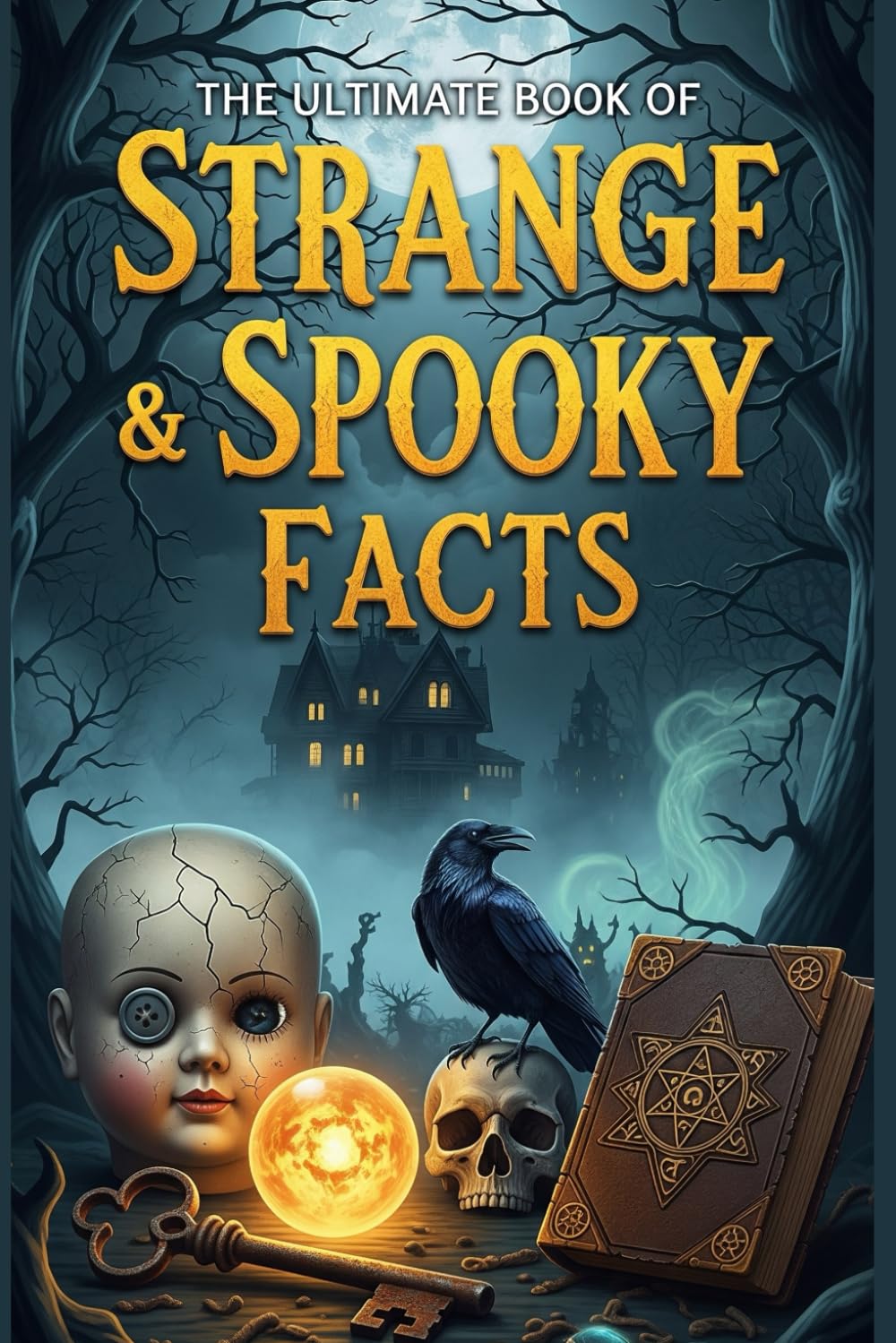 The Ultimate Book of Strange & Spooky Facts: A Chilling Collection of Haunted Places, Horror Movie Origins, Creepy Folklore, Bizarre History, and Unexplained Phobias