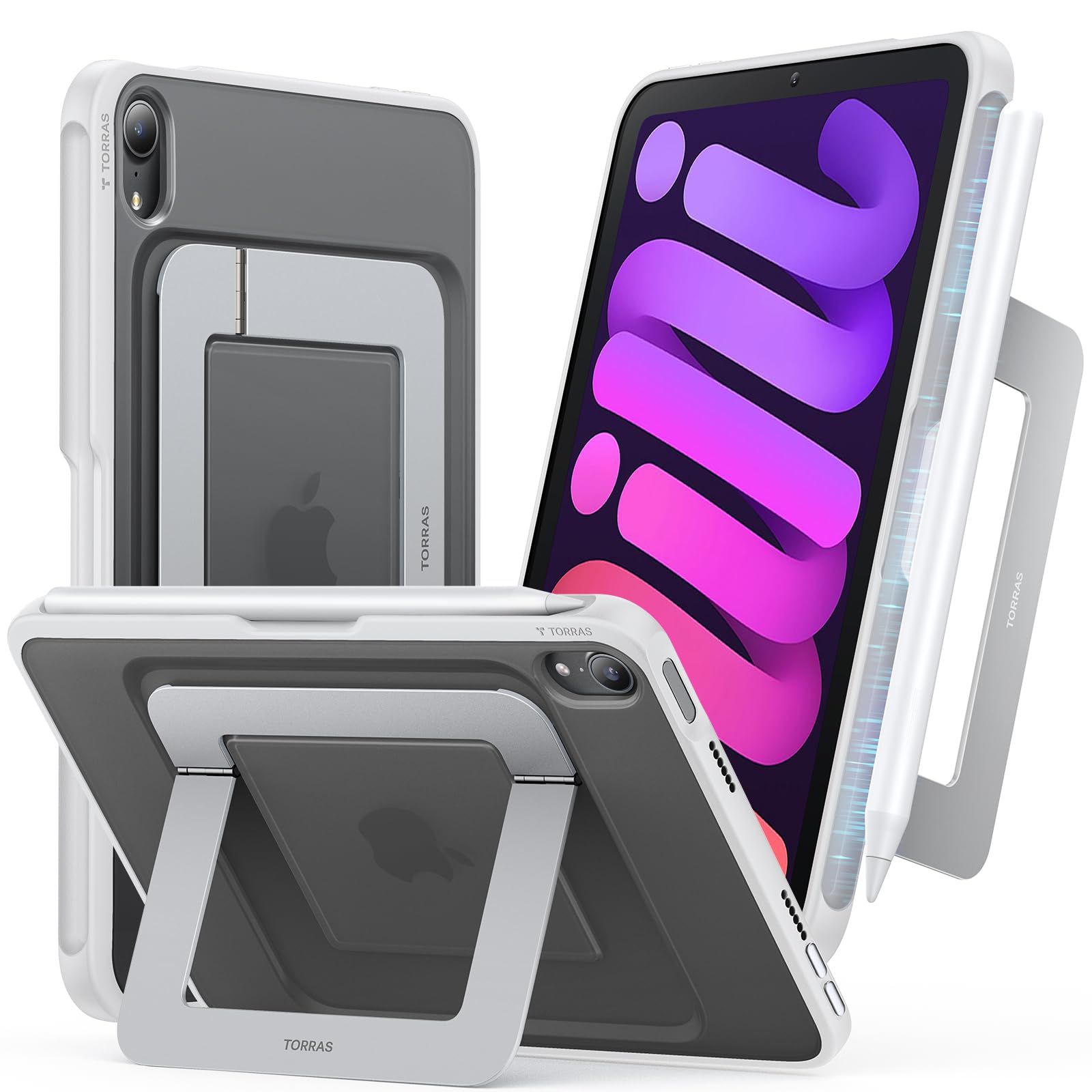 iPad本体 tarorane Amazon.com: TORRAS Ostand K1 Guardian for iPad mini 7 A17 Pro Case