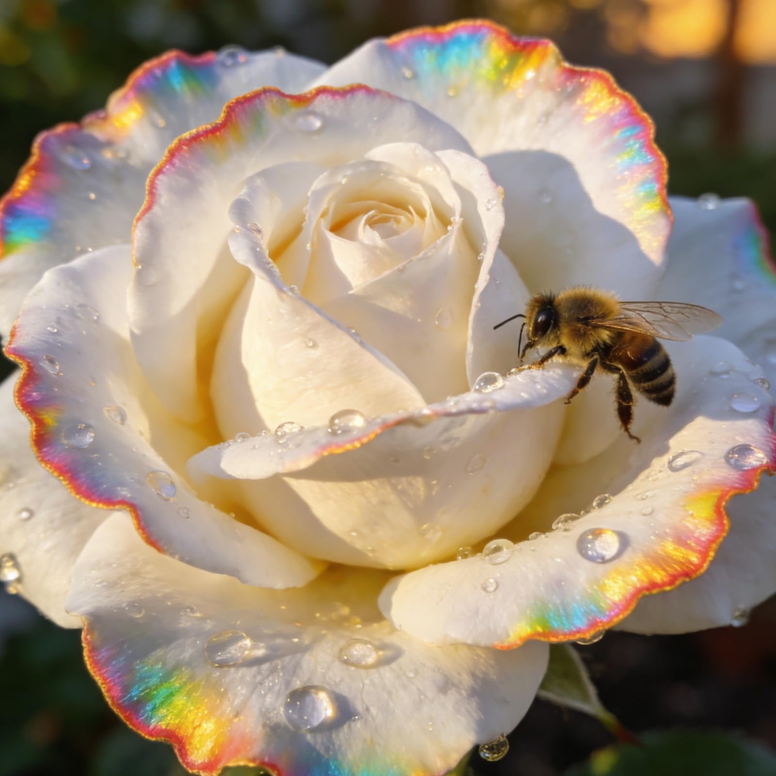 Rose vivace sans arrosage : 3 bulbes déco jardin d'automne et printemps sans entretien