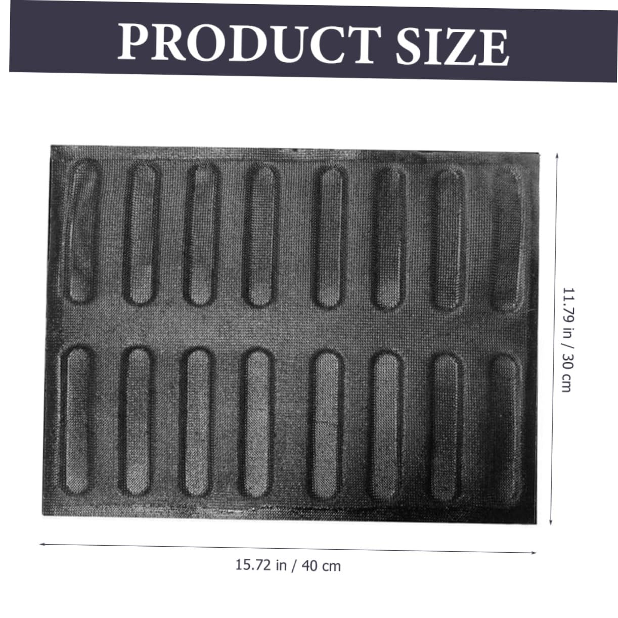 Hemoton 5pcs Multi-functional Bread Pan for Easy Baking Non-stick and Washable Cavity French Bread Mold for Homemade Baguettes and Hot Dogs Kitchen Essential