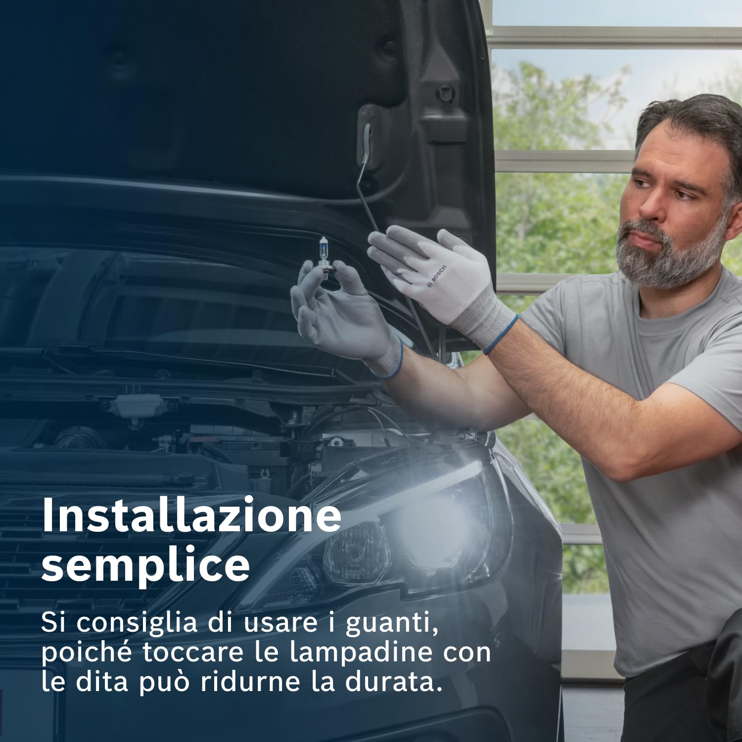 Bosch H4 Plus 90 reflektorów - 12 V 60/55 W P43t - 2 żarówki