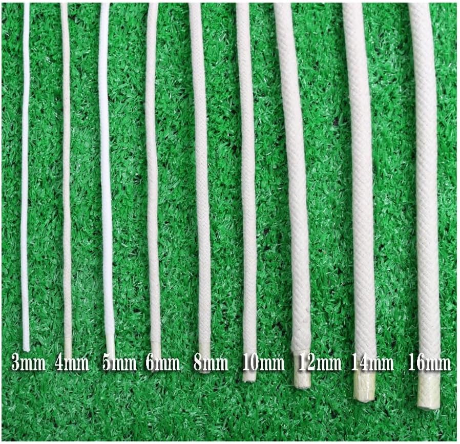 Natural Cotton Macrame Rope 3 Strand Twisted Cotton Cord decoration cotton rope for Wall Hanging, Plant Hangers, Crafts, Knitting, Decorative Projects (Color : Orange, Size : 100m)