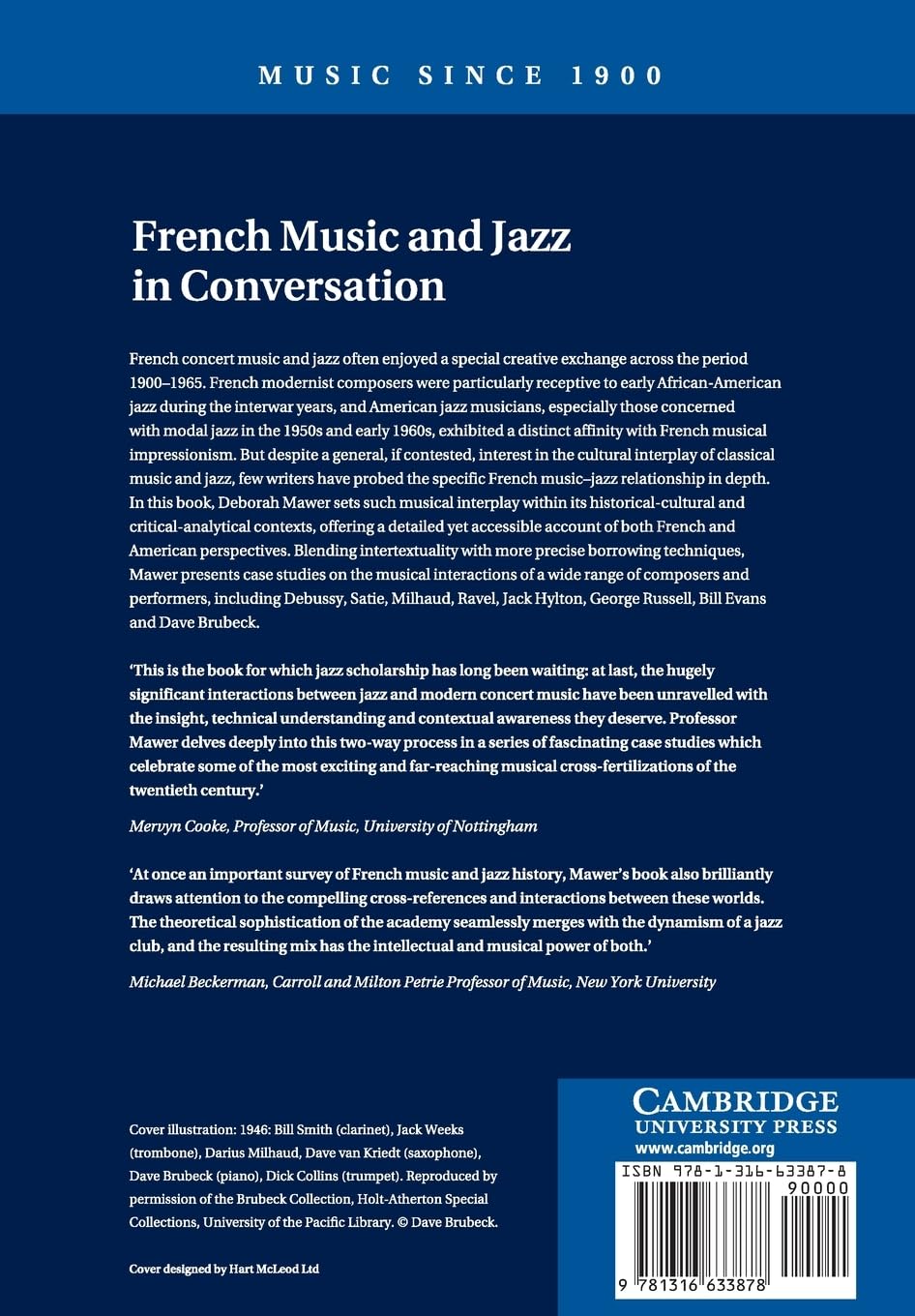 French Music and Jazz in Conversation: From Debussy to Brubeck (Music since 1900)